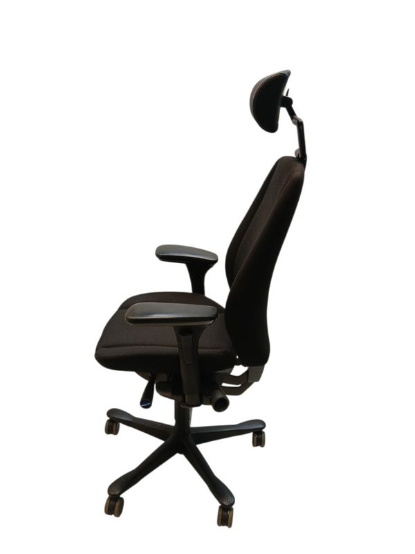 Kinnarps 9000 Synchrone kontorstol, sort