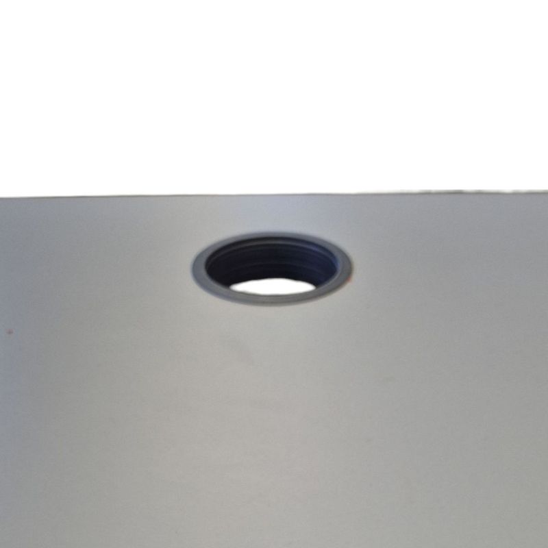 Skrivebord m/elektrisk hev og senk 140x80cm, grå