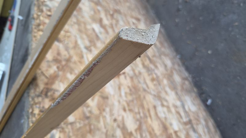 Pakke - Fotlist 12x45 mm bjørk – ca. 8 løpemeter | Heltre listverk