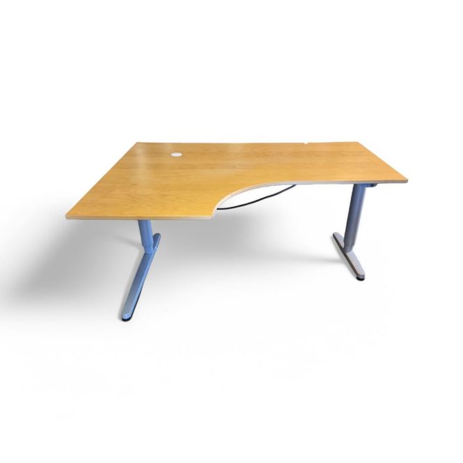 Hovedbilde IKEA Hjørneskrivebord 160x120cm, bjørk