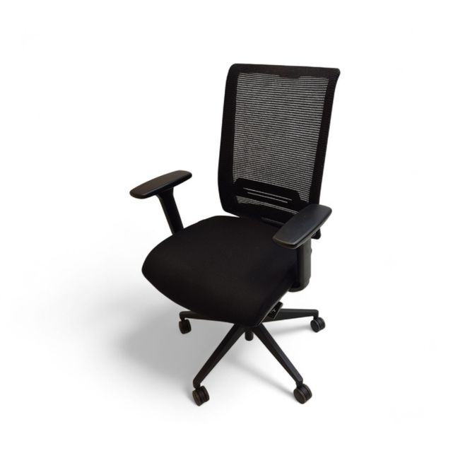 Hovedbilde Kontorkonsult kontorstol HL, sort/mesh