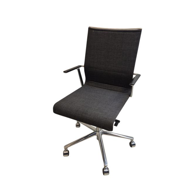 Hovedbilde IFC Stick konferansestol, grå/krom